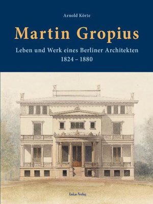 cover image of Martin Gropius